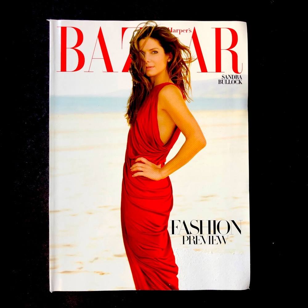 HARPERS BAZAAR June 2009 SANDRA BULLOCK